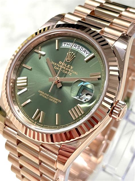 rose gold rolex mens|day date 40 rose gold.